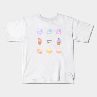 Pastel Macaron Party❤️ Kids T-Shirt